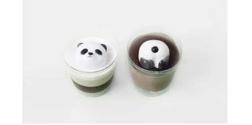 Adorable Panda Cupcakes (Coffee & Cocoa)