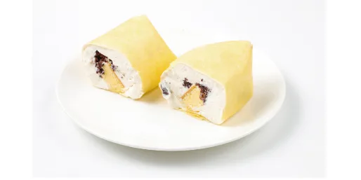 Banana Chocolate Crisp Crepe Cake