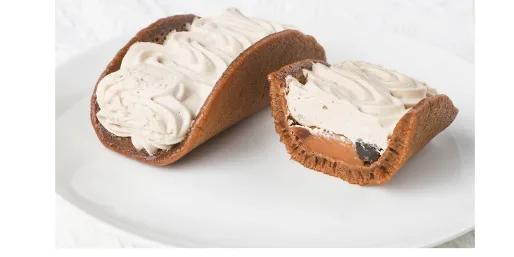 Boba Brown Sugar Half-Moon Cake