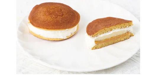 Chewy Mochi Peanut Dorayaki