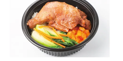 Classic Soy-Glazed Chicken Drumstick Meal