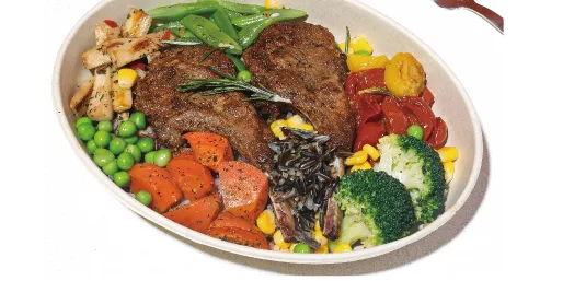 Fruitwood Smoked Lamb Rib Power Bowl