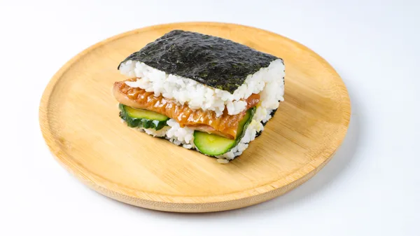 Honey Cheese Chicken Onigiri