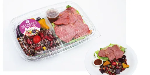 Japanese-Style Beef & Grain Salad