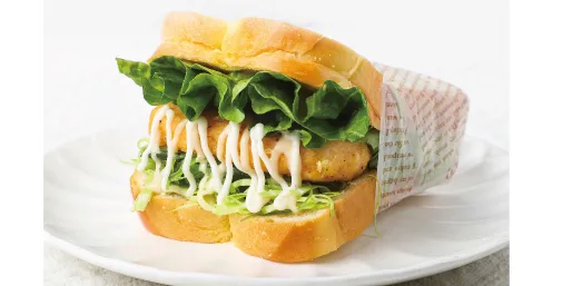 Molten Cheese Chicken Cutlet Sandwich