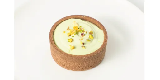 Pistachio Raspberry Lava Tart