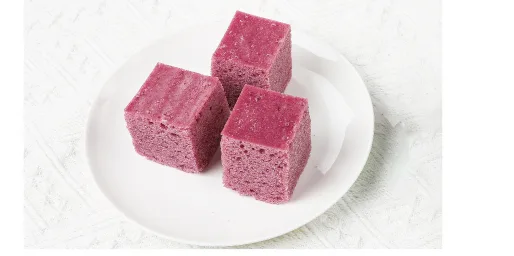 Purple Sweet Potato Steamed Cake