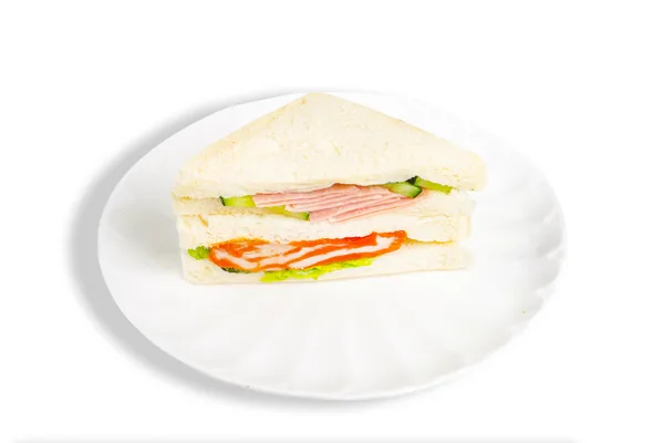 Savory Chicken & Egg Salad Sandwich