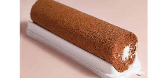 Silky Chocolate Cloud Roll Cake