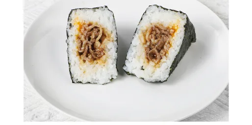 Sukiyaki Beef & Egg Onigiri