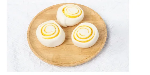 Sweet Custard Flower Buns