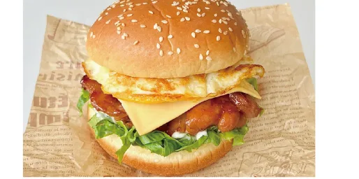 Zesty New Orleans Chicken Leg Burger
